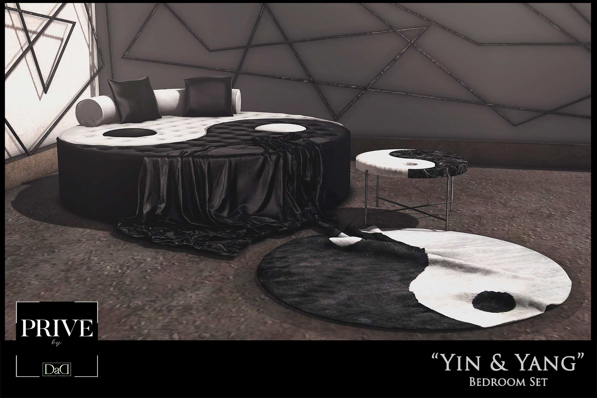 Yin & Yang Bedroom Set DaD Virtual Living
